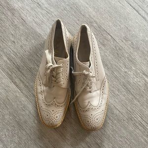 prada platform loafers